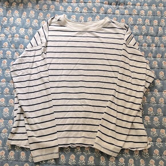 Old Navy Tops - Old navy medium striped shirt, long sleeves